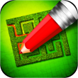 Maze Craze - Draw Yourself Out Of The Maze - Unique Blend of Drawing And Labyrinth Game