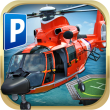 3D Helicopter Parking Simulator Game - Real Heli Flying Driving Test Run Park Sim Games